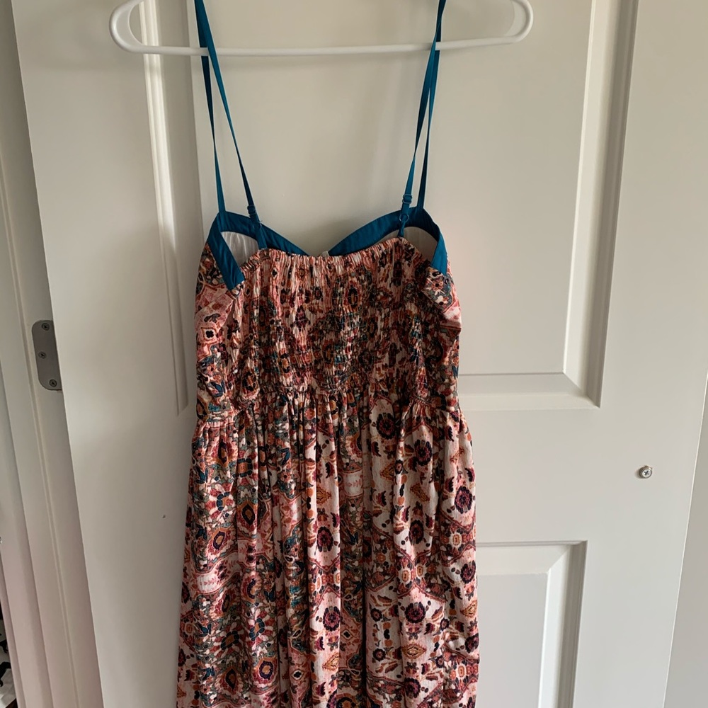 Pink and Blue Summer Dress - Picture 5 of 6